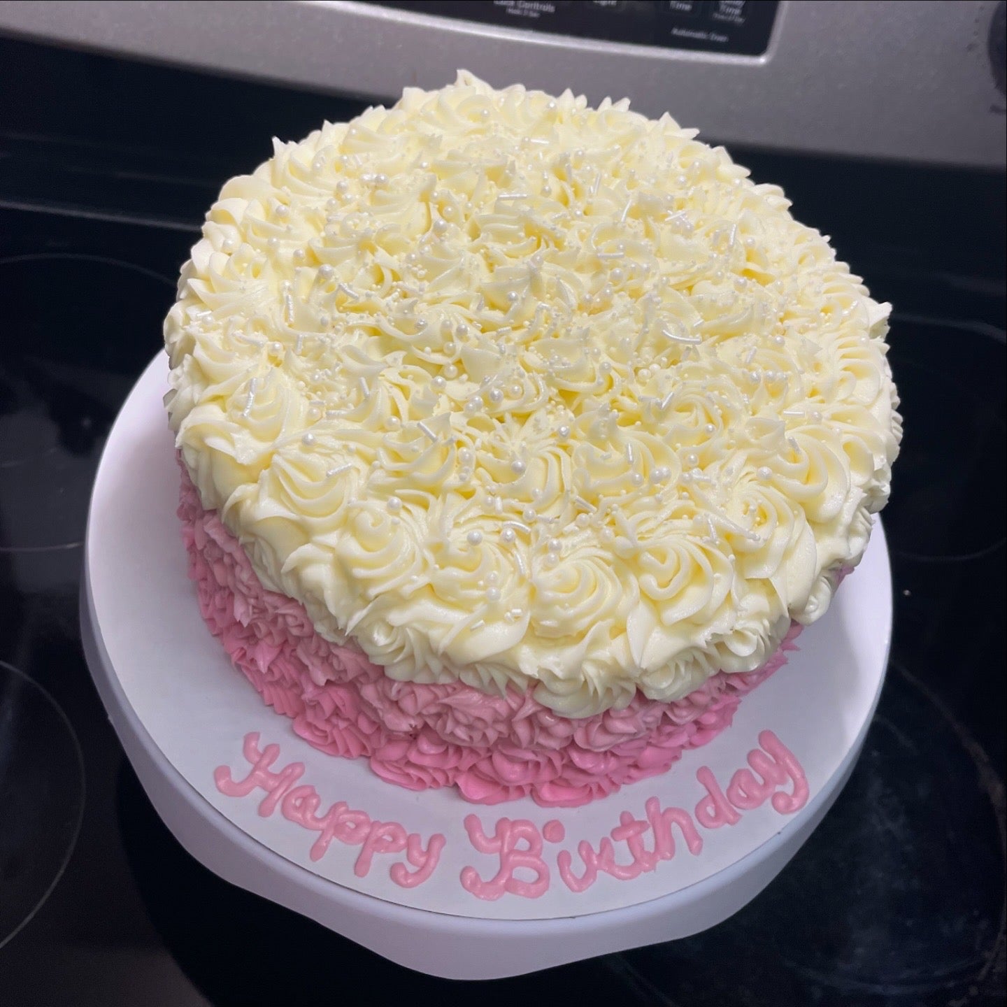 8" 2 layer Cake