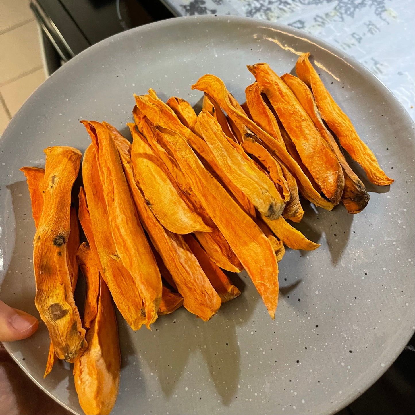 Sweet potato chews