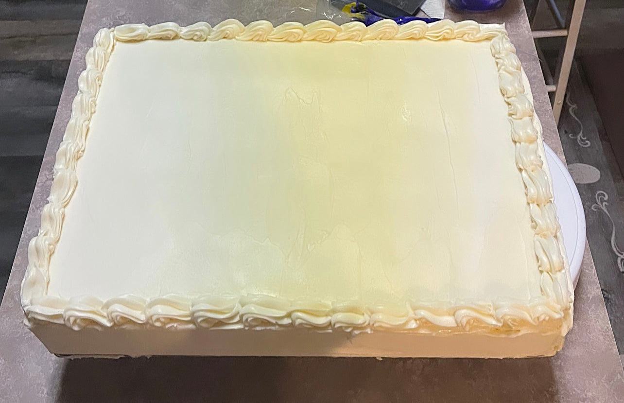 Full size Sheet cake